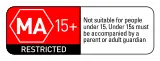 Australian Classification Mature 15+ (MA 15+) Large.svg